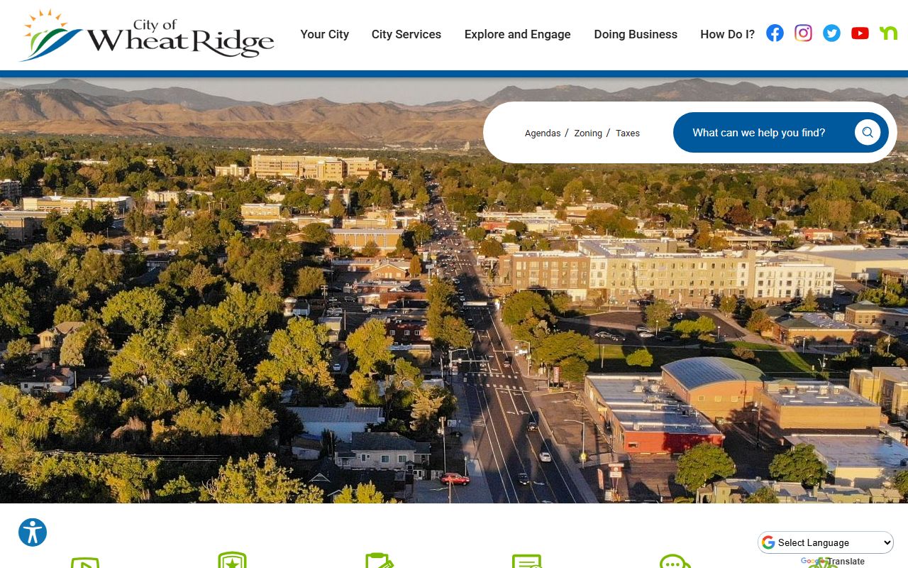 Wheat Ridge Police Department building