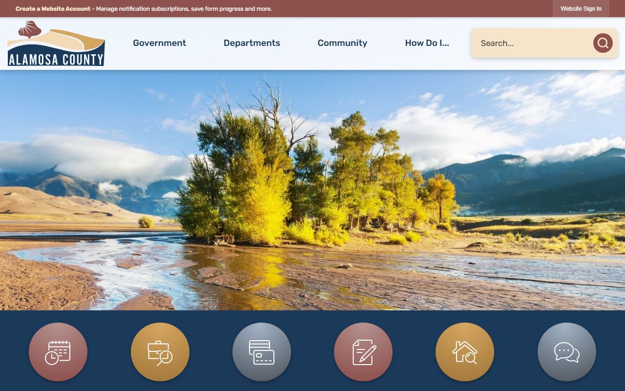 Alamosa County Sheriff's Office building