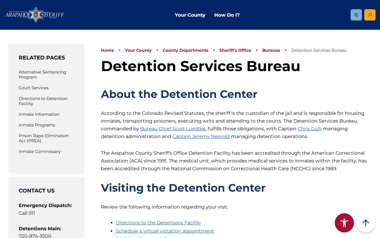 Arapahoe County Detention