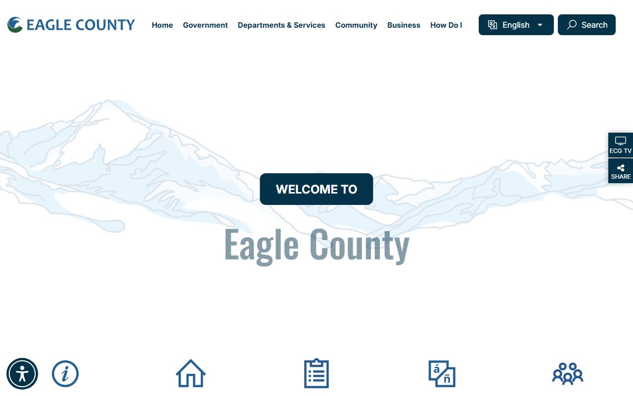 Eagle County Sheriff's Office homepage