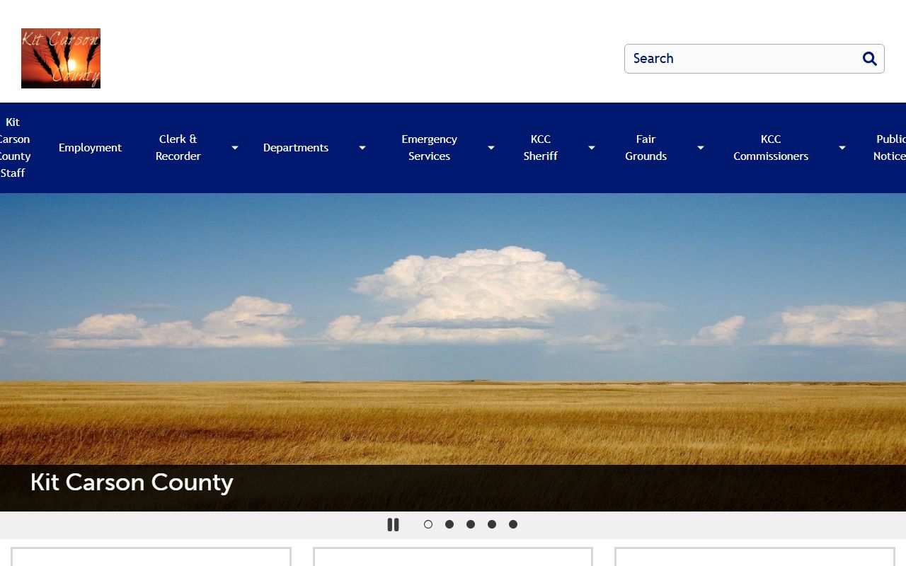 Kit Carson County Sheriff's Office website
